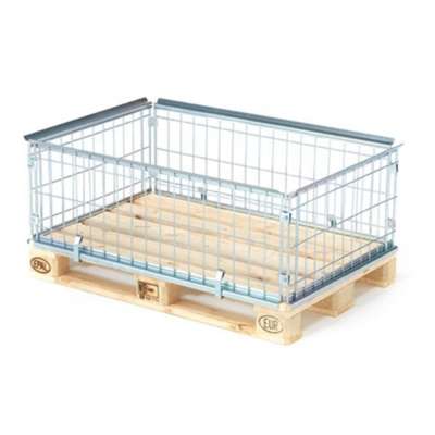 1200x800xH420 Metal  Pallet  cage for Europe